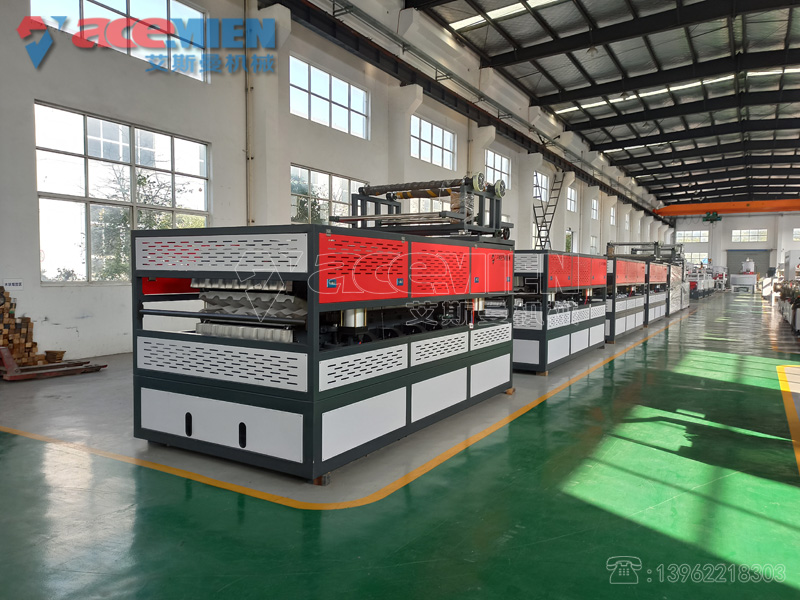 塑料琉璃瓦生產(chǎn)線(xiàn)，合成樹(shù)脂瓦設備