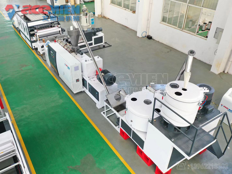 PVC四層樹(shù)脂瓦設備 平改坡屋面瓦機器